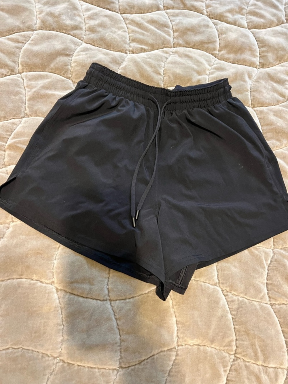 Lululemon Pace Rival High Rise Shorts 3in Black size 2